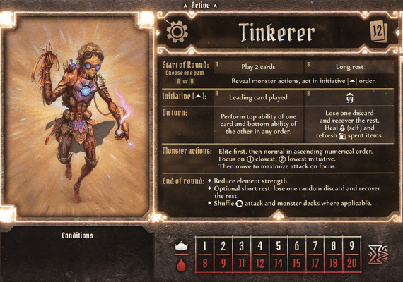 Tinkerer: Core and Auxilliary Cards